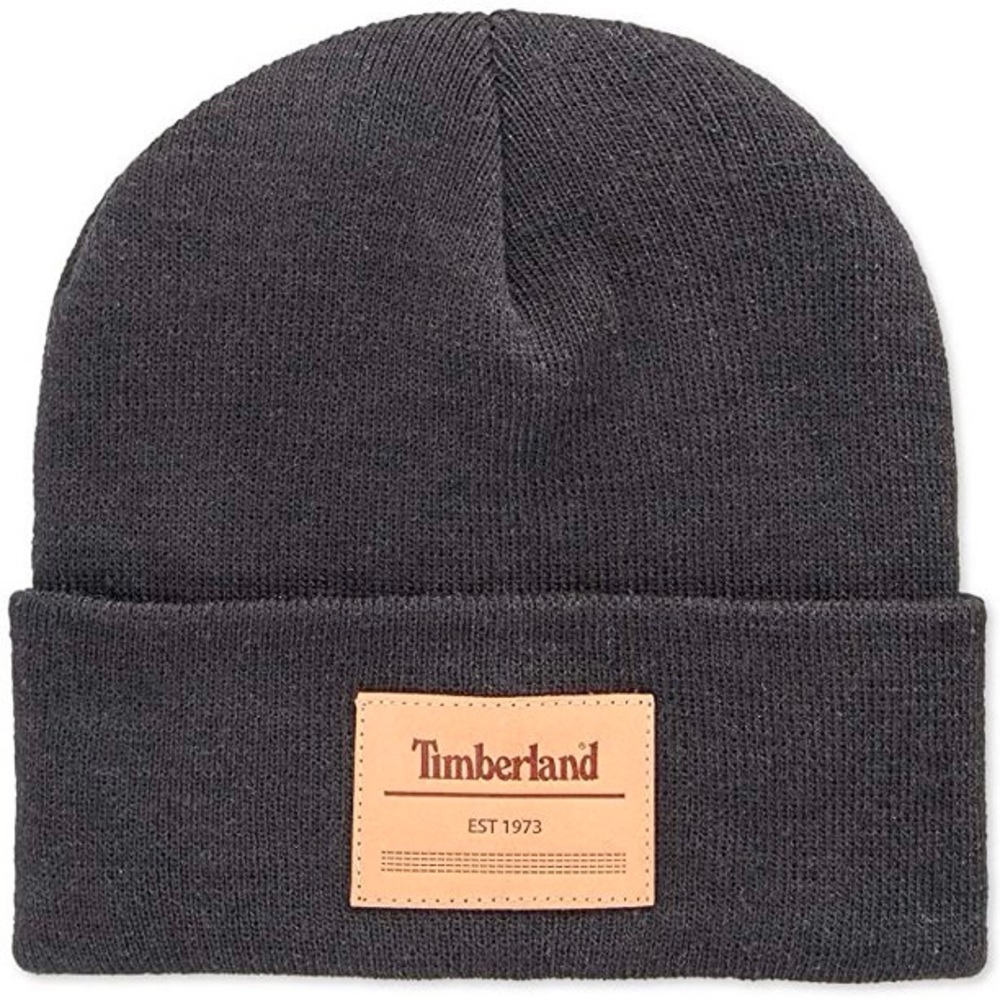 Timberland Cuffed Grey Beanie